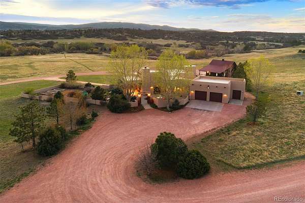 35.1 Acres of Land with Home for Sale in Sedalia, Colorado