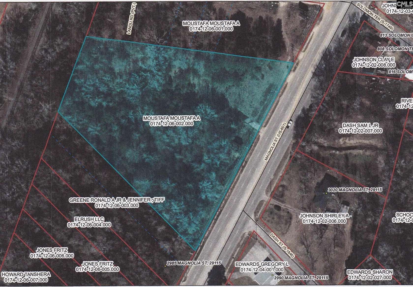3.49 Acres of Commercial Land for Sale in Orangeburg, South Carolina