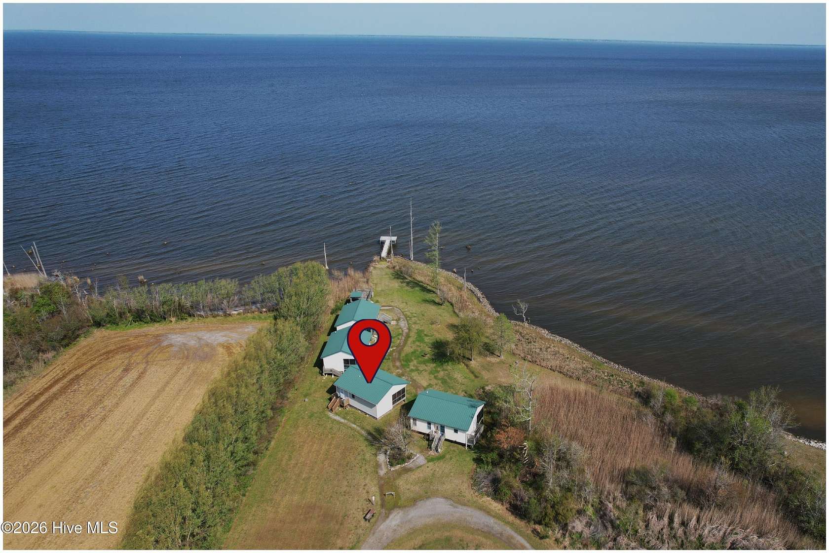1.76 Acres of Land with Home for Sale in Columbia, North Carolina