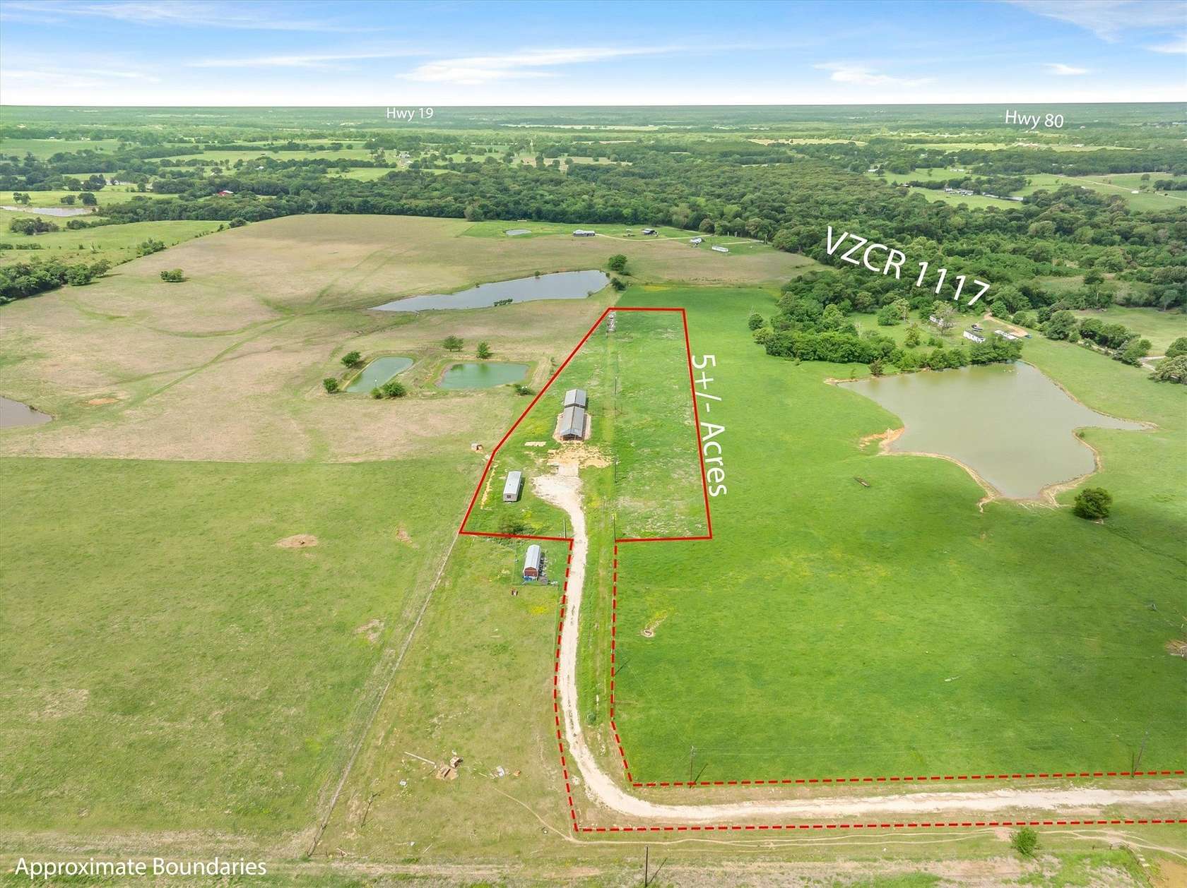 5 Acres of Residential Land for Sale in Grand Saline, Texas