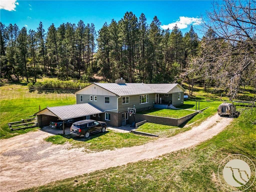 10 Acres of Land with Home for Sale in Roundup, Montana