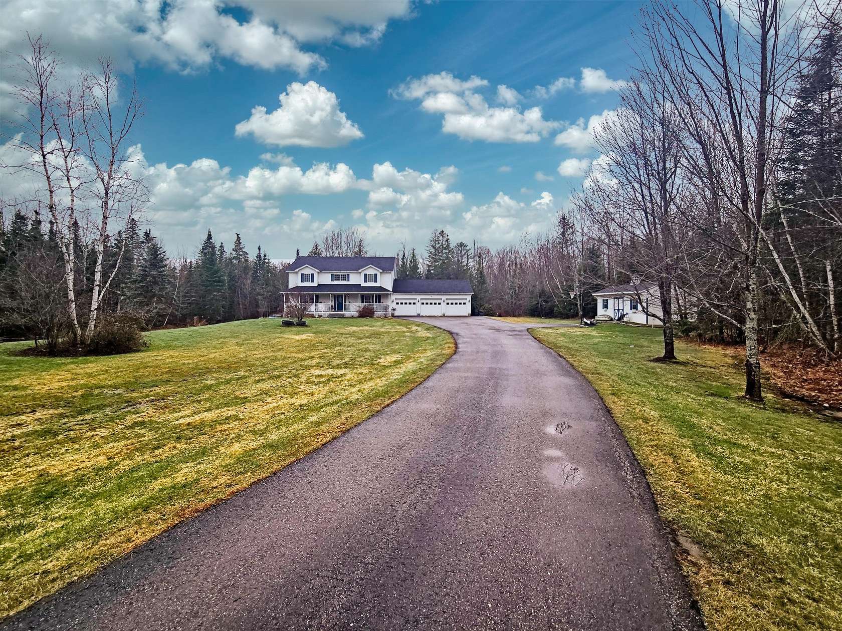 3.32 Acres of Land with Home for Sale in Hampden, Maine