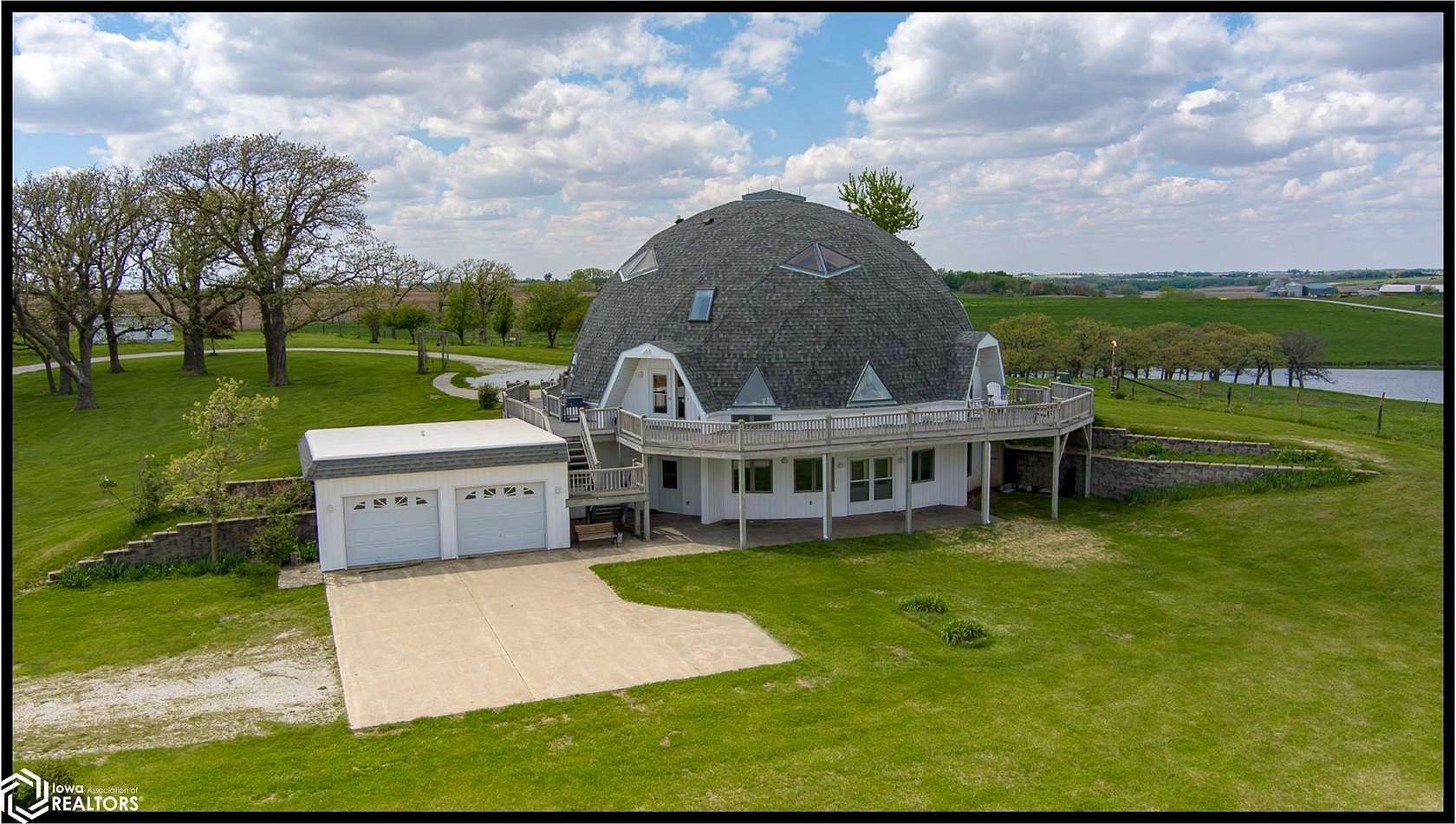 12 Acres of Land with Home for Sale in Atlantic, Iowa