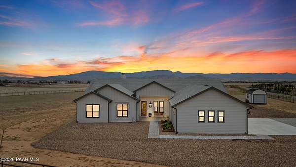 4 Acres of Land with Home for Sale in Prescott Valley, Arizona