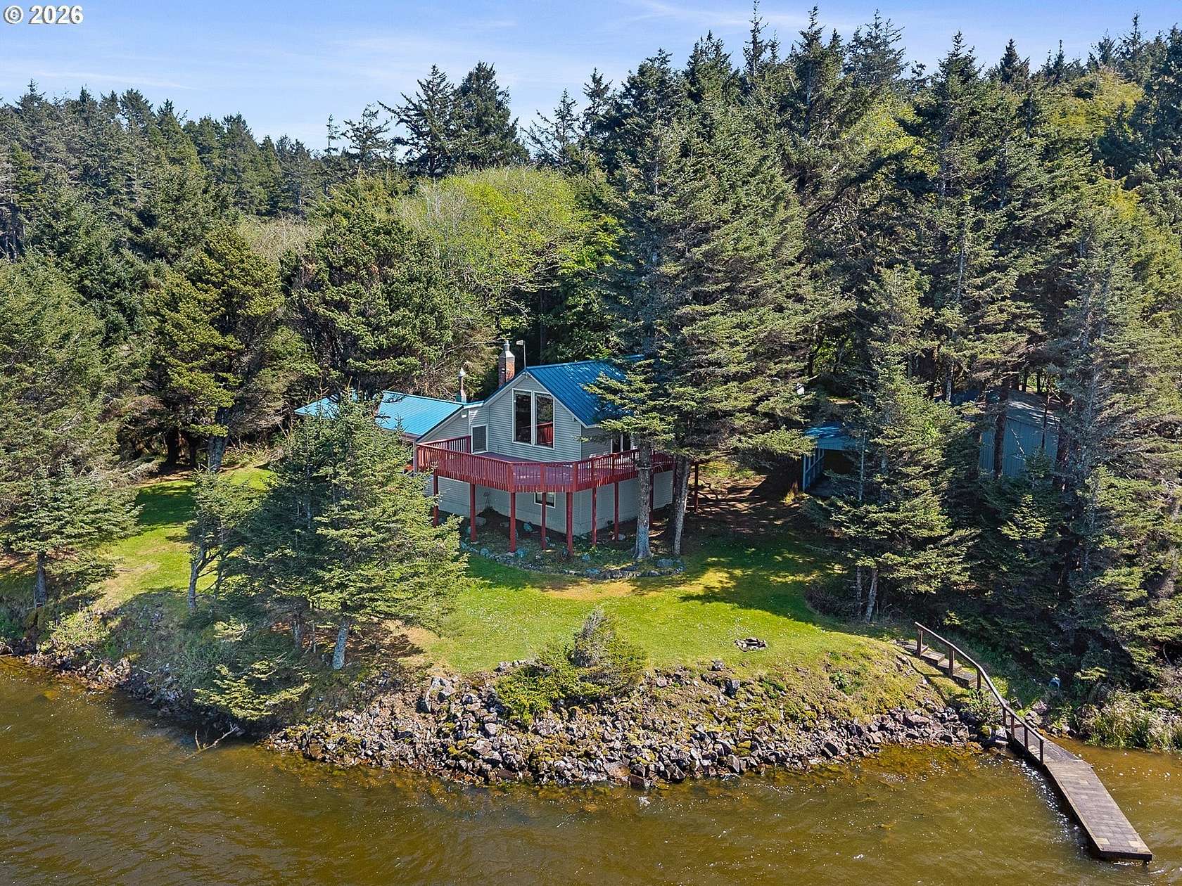 4.6 Acres of Land with Home for Sale in Cape Meares, Oregon