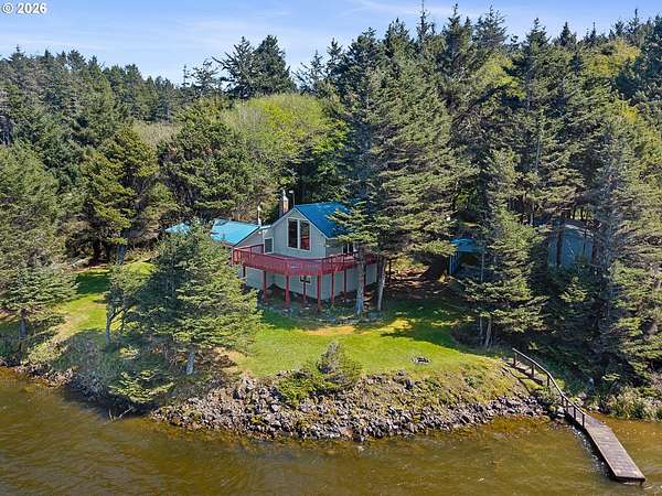 4.6 Acres of Land with Home for Sale in Cape Meares, Oregon