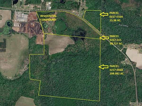 281 Acres of Land for Sale in Valdosta, Georgia