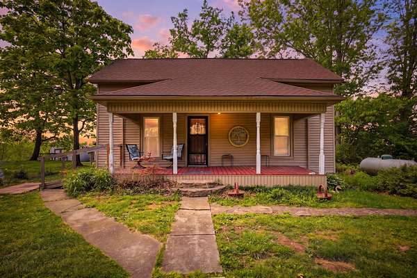 19 Acres of Land with Home for Sale in Lawrenceburg, Kentucky