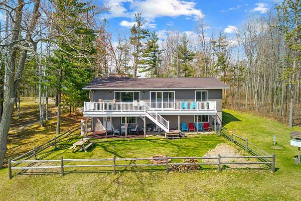 8.18 Acres of Land with Home for Sale in Atlanta, Michigan