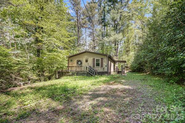 1.58 Acres of Land with Home for Sale in Clyde, North Carolina
