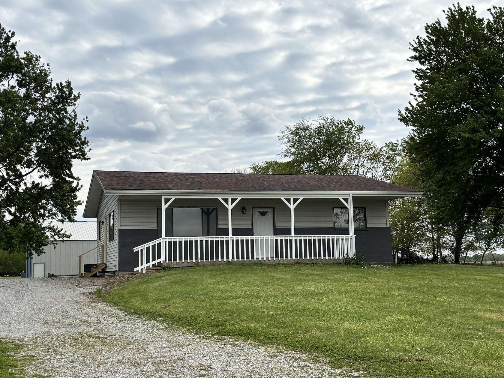 2 Acres of Land with Home for Sale in Monticello, Indiana