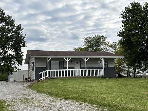 2 Acres of Land with Home for Sale in Monticello, Indiana