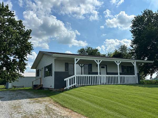 2 Acres of Land with Home for Sale in Monticello, Indiana