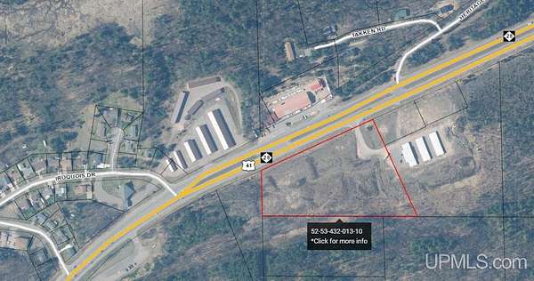 6.6 Acres of Commercial Land for Sale in Negaunee, Michigan