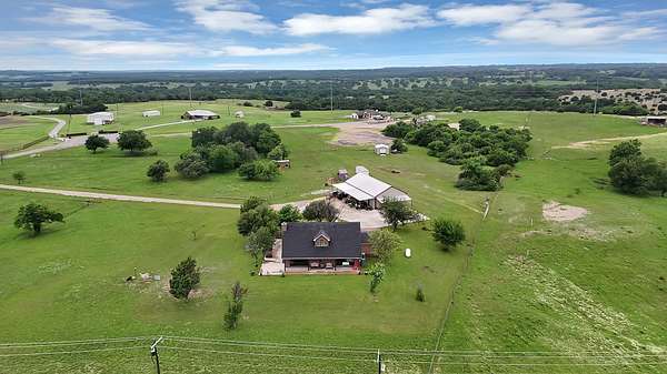 9 Acres of Land with Home for Sale in Poolville, Texas