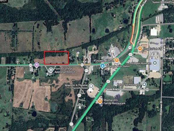 5.77 Acres of Residential Land for Sale in Bonham, Texas
