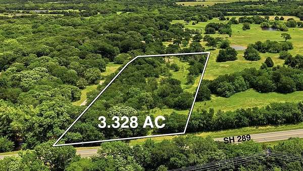 3.33 Acres of Mixed-Use Land for Sale in Pottsboro, Texas