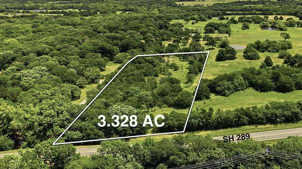 3.33 Acres of Mixed-Use Land for Sale in Pottsboro, Texas