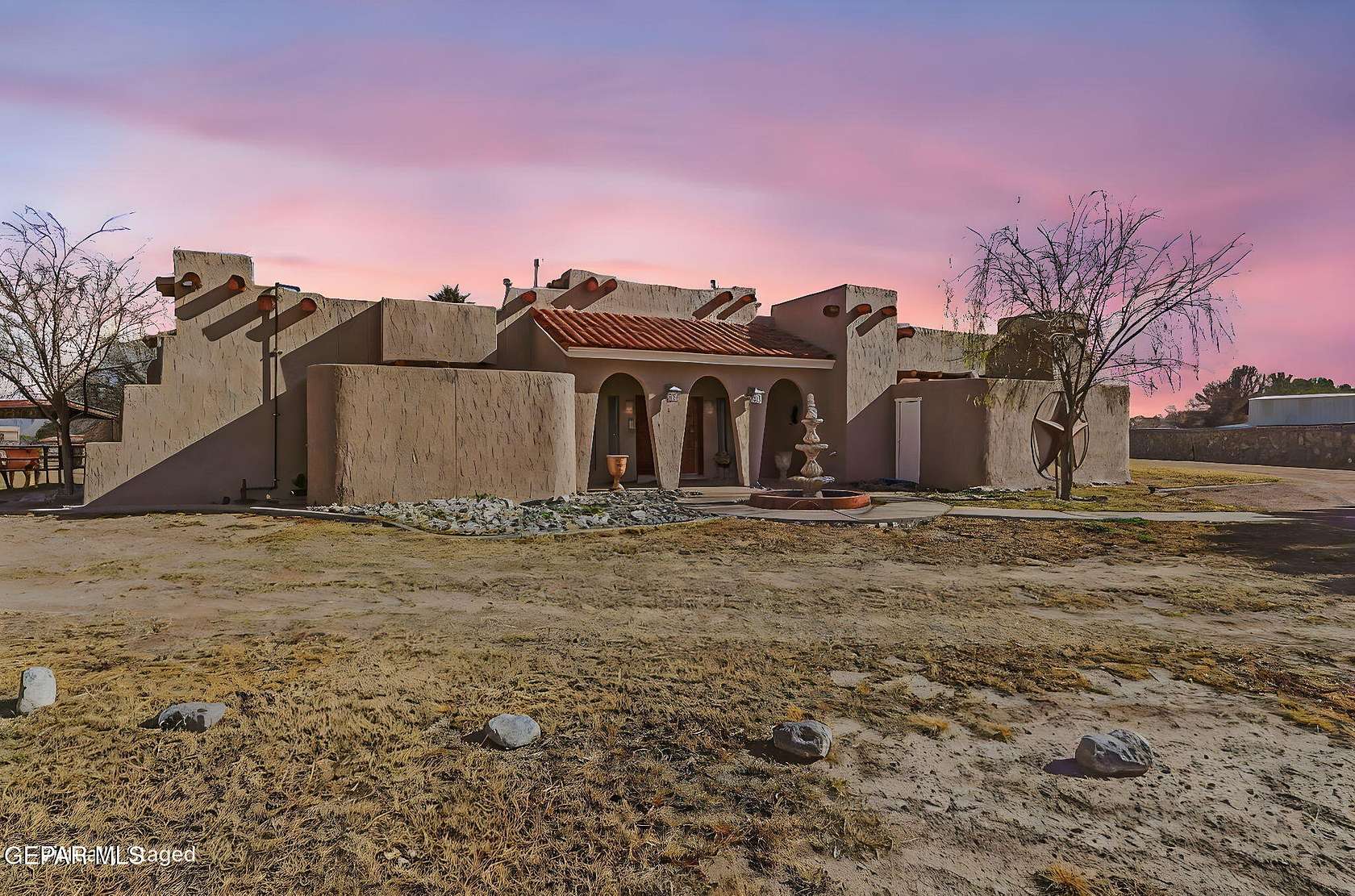 1.79 Acres of Land with Home for Sale in Anthony, New Mexico