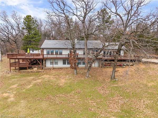 12.6 Acres of Land with Home for Sale in Van Buren, Arkansas