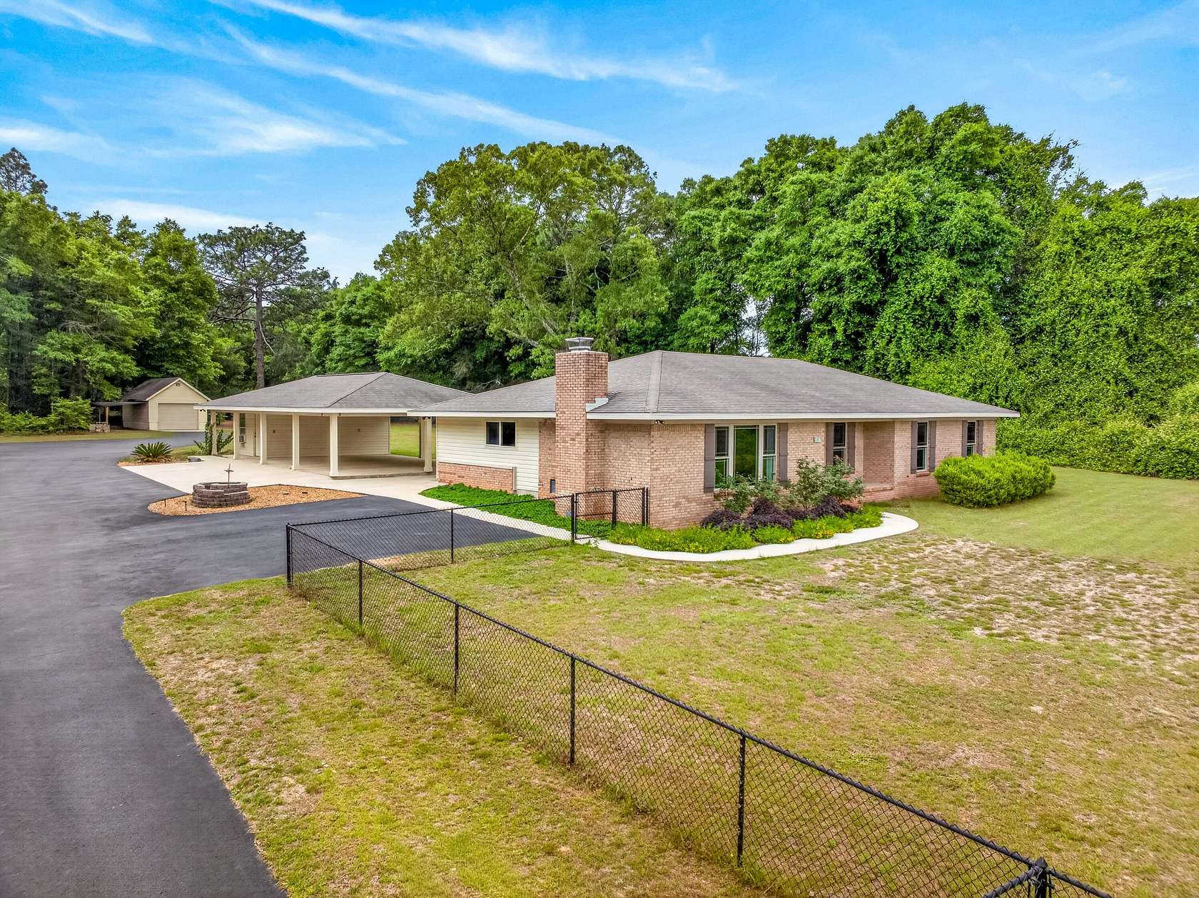 5 Acres of Land with Home for Sale in Crestview, Florida