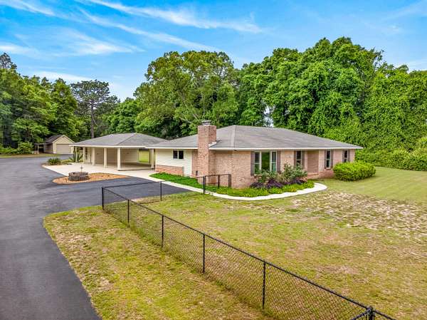 5 Acres of Land with Home for Sale in Crestview, Florida
