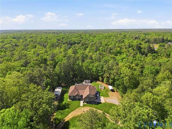 10 Acres of Land with Home for Sale in Mechanicsville, Virginia