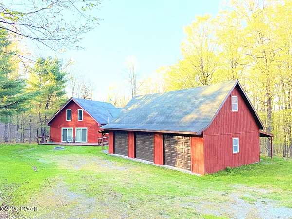 4 Acres of Land with Home for Sale in Pleasant Mount, Pennsylvania