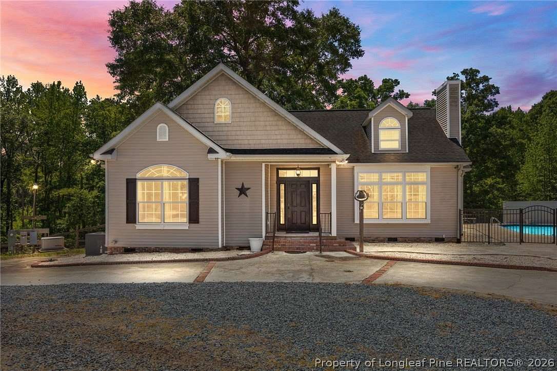 7.44 Acres of Land with Home for Sale in Cameron, North Carolina