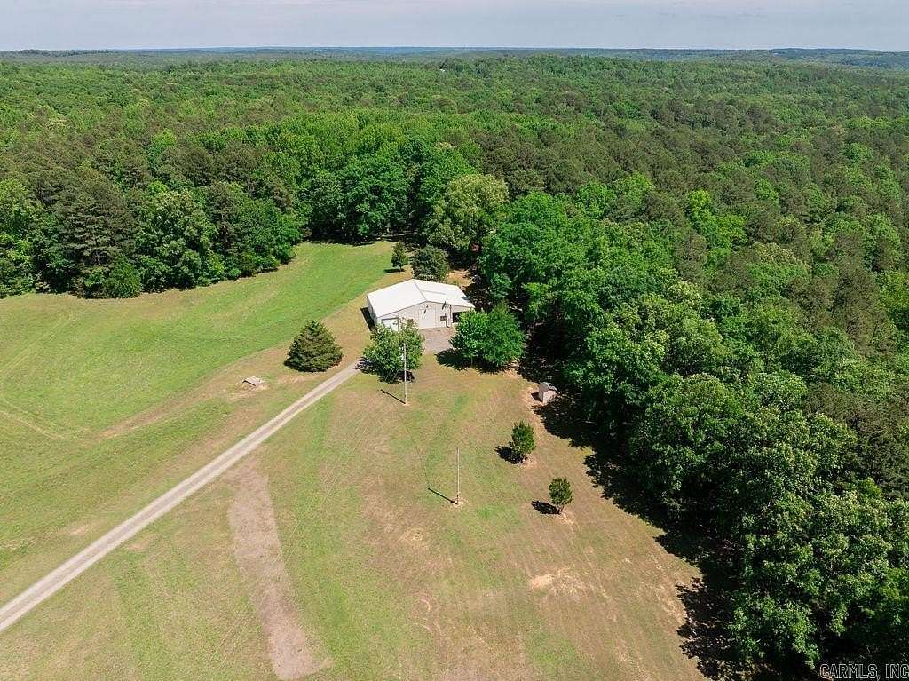 44 Acres of Recreational Land with Home for Sale in Heber Springs, Arkansas