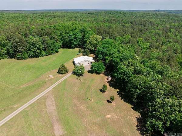44 Acres of Recreational Land with Home for Sale in Heber Springs, Arkansas