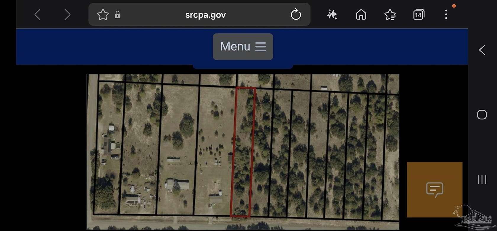1 Acre of Land for Sale in Milton, Florida
