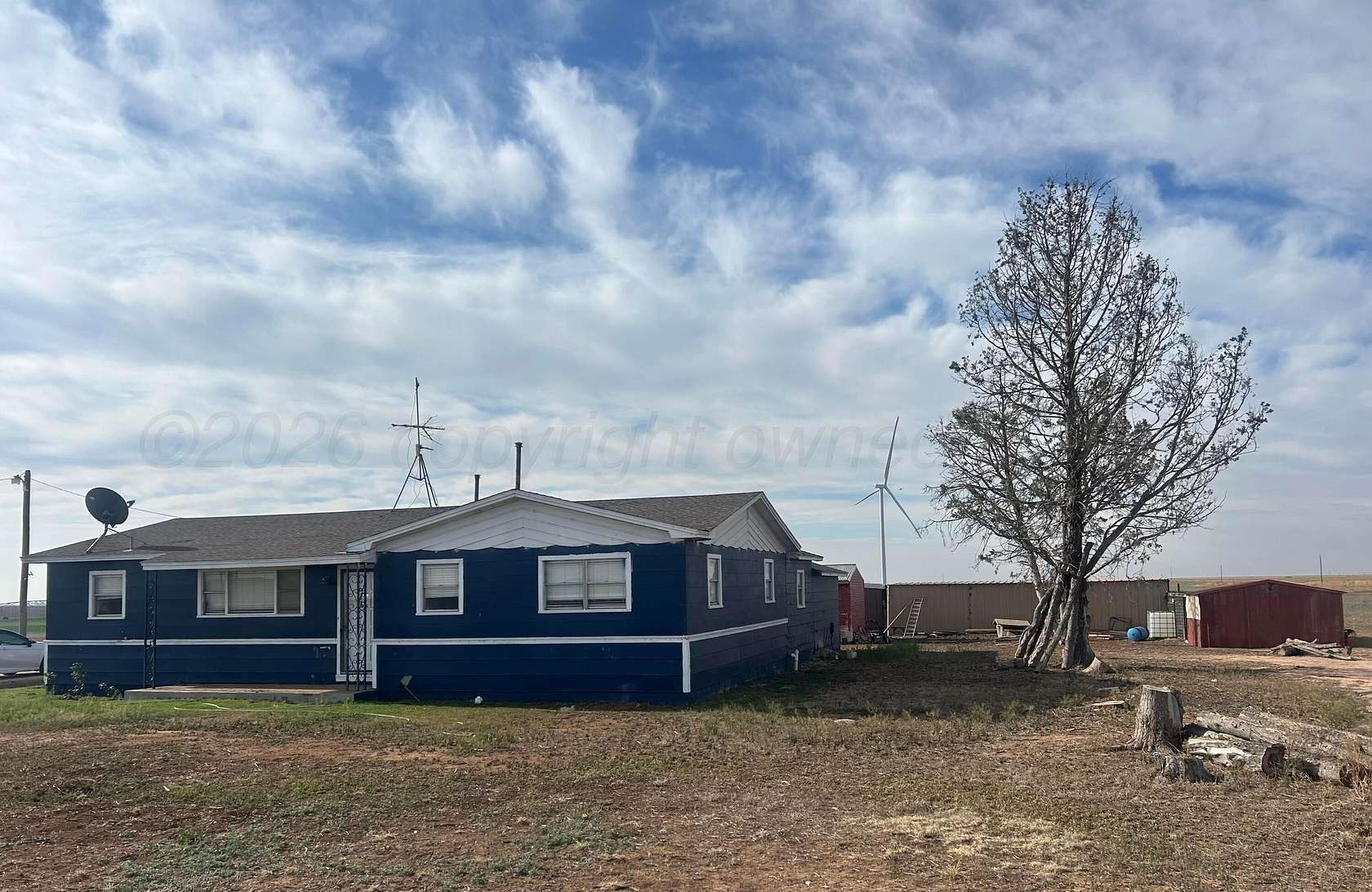 2.76 Acres of Land with Home for Sale in Muleshoe, Texas