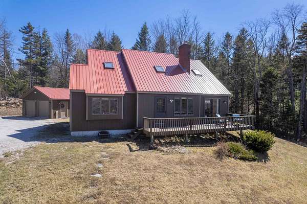 30.2 Acres of Land with Home for Sale in Mount Holly, Vermont