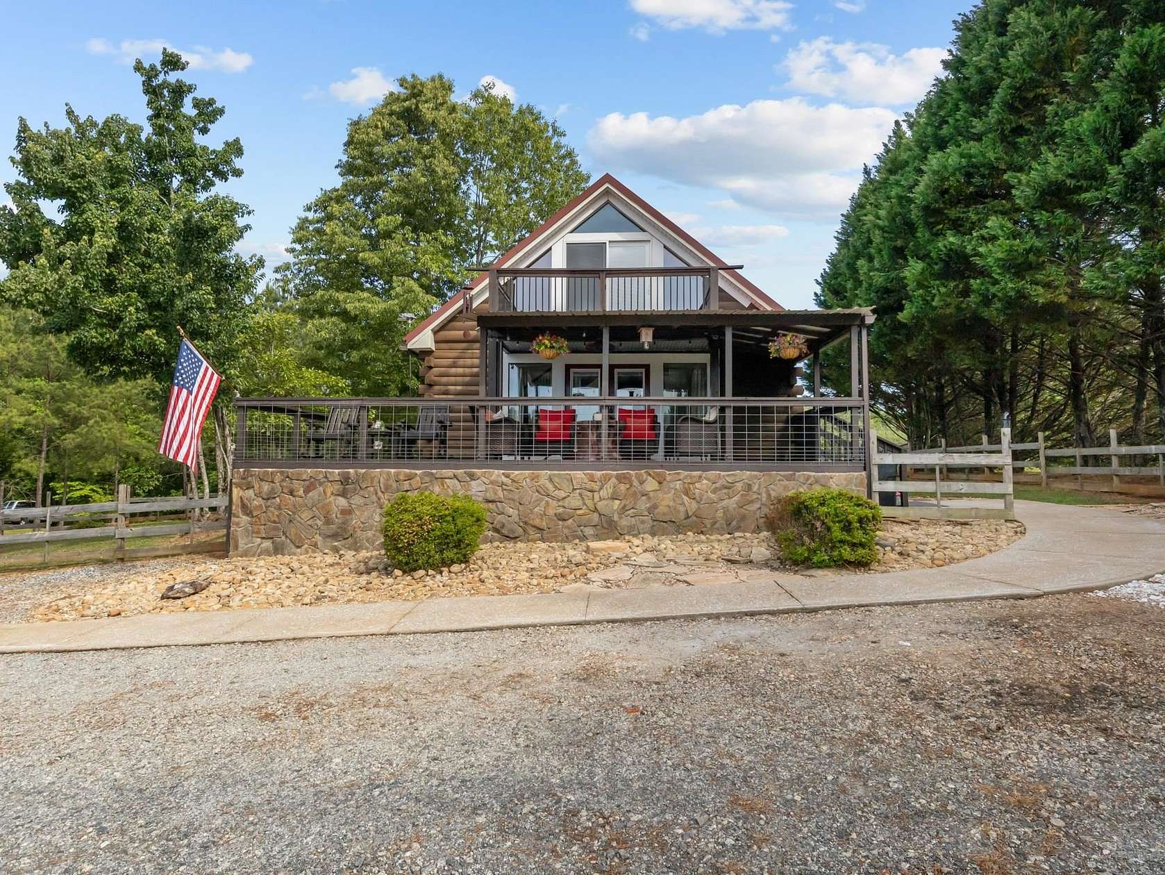 8 Acres of Land with Home for Sale in Rutherfordton, North Carolina