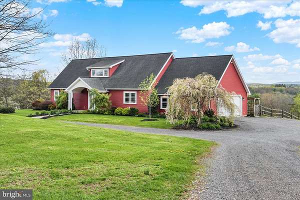 28.4 Acres of Agricultural Land with Home for Sale in Mount Pleasant Mills, Pennsylvania