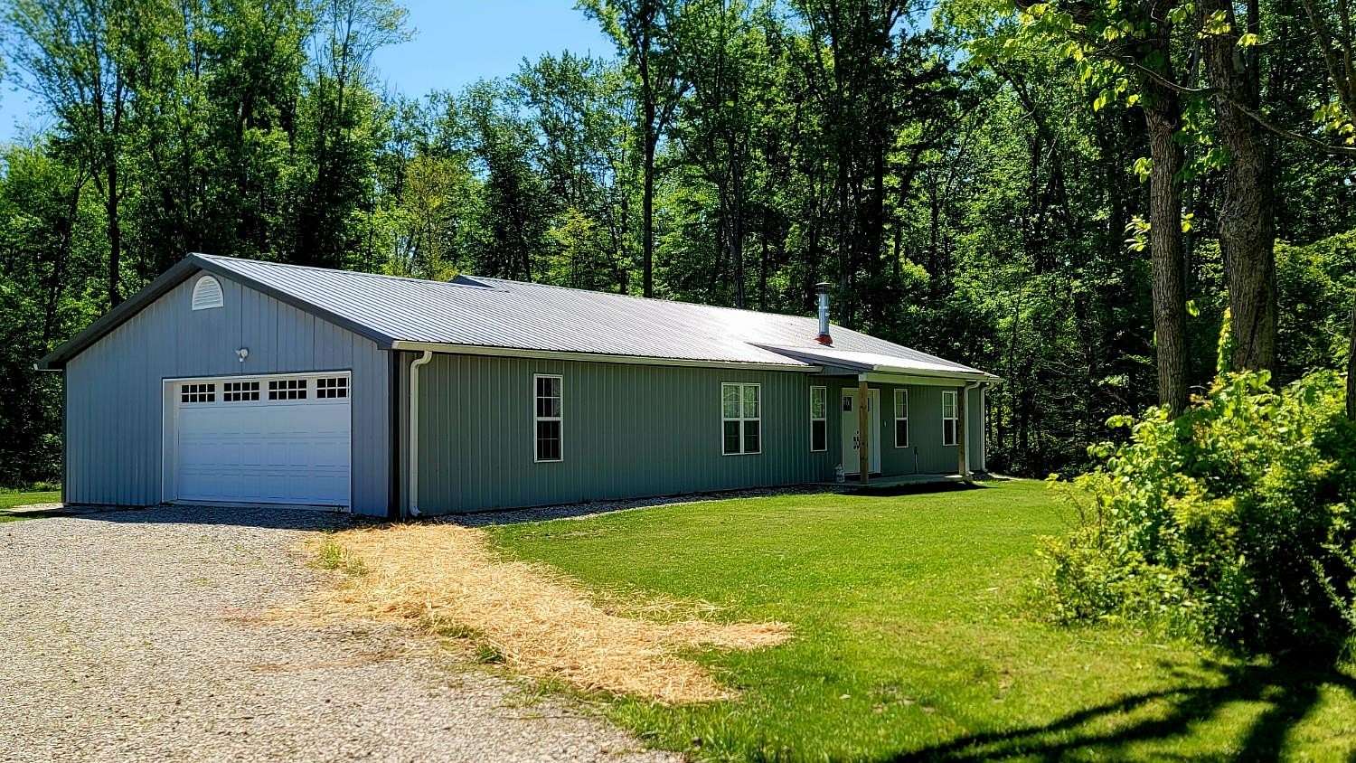 13 Acres of Land with Home for Sale in North Vernon, Indiana