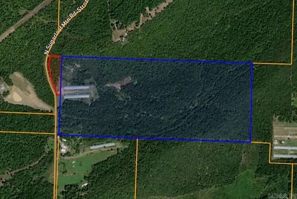 98 Acres of Agricultural Land for Sale in Hartford, Arkansas