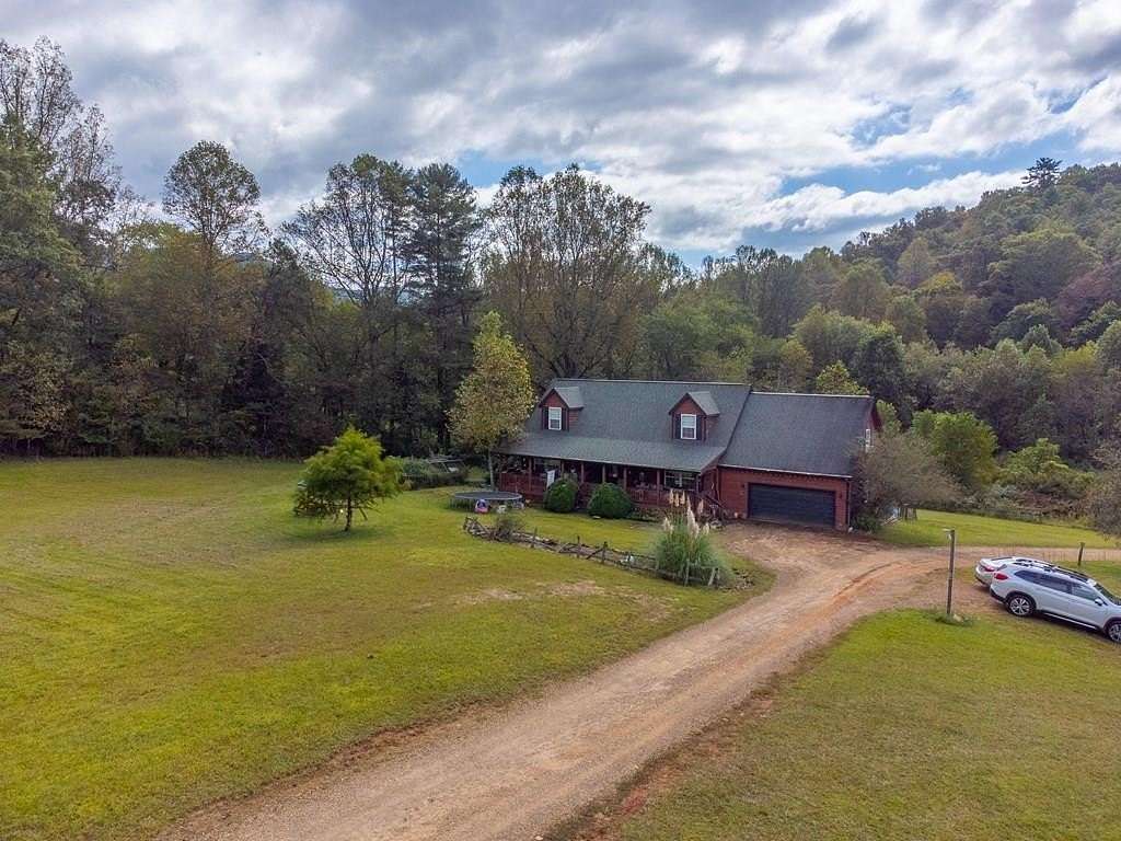 3.8 Acres of Land with Home for Sale in Franklin, North Carolina
