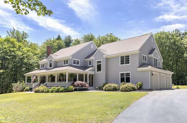 7.3 Acres of Land with Home for Sale in North Yarmouth Town, Maine