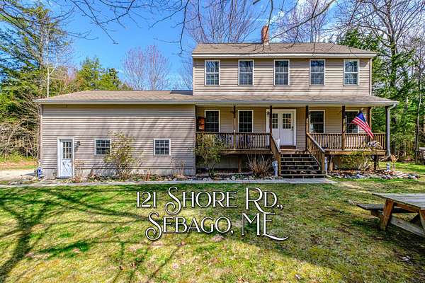 3 Acres of Land with Home for Sale in Sebago Town, Maine