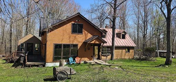 6 Acres of Land with Home for Sale in New Sharon, Maine
