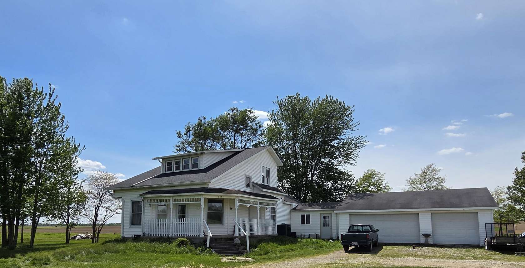 3.85 Acres of Land with Home for Sale in Quincy, Ohio