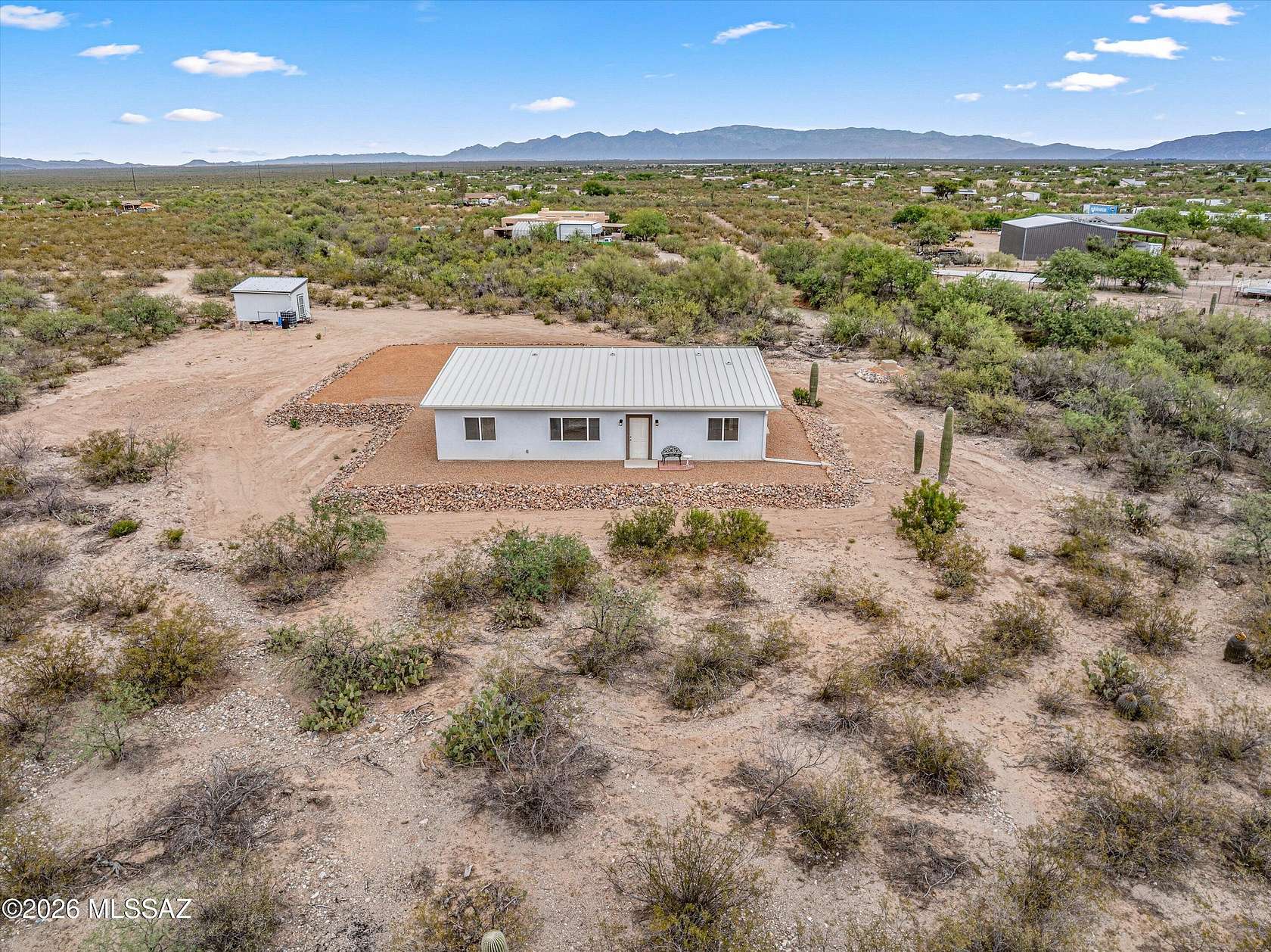 4.86 Acres of Land with Home for Sale in Sahuarita, Arizona