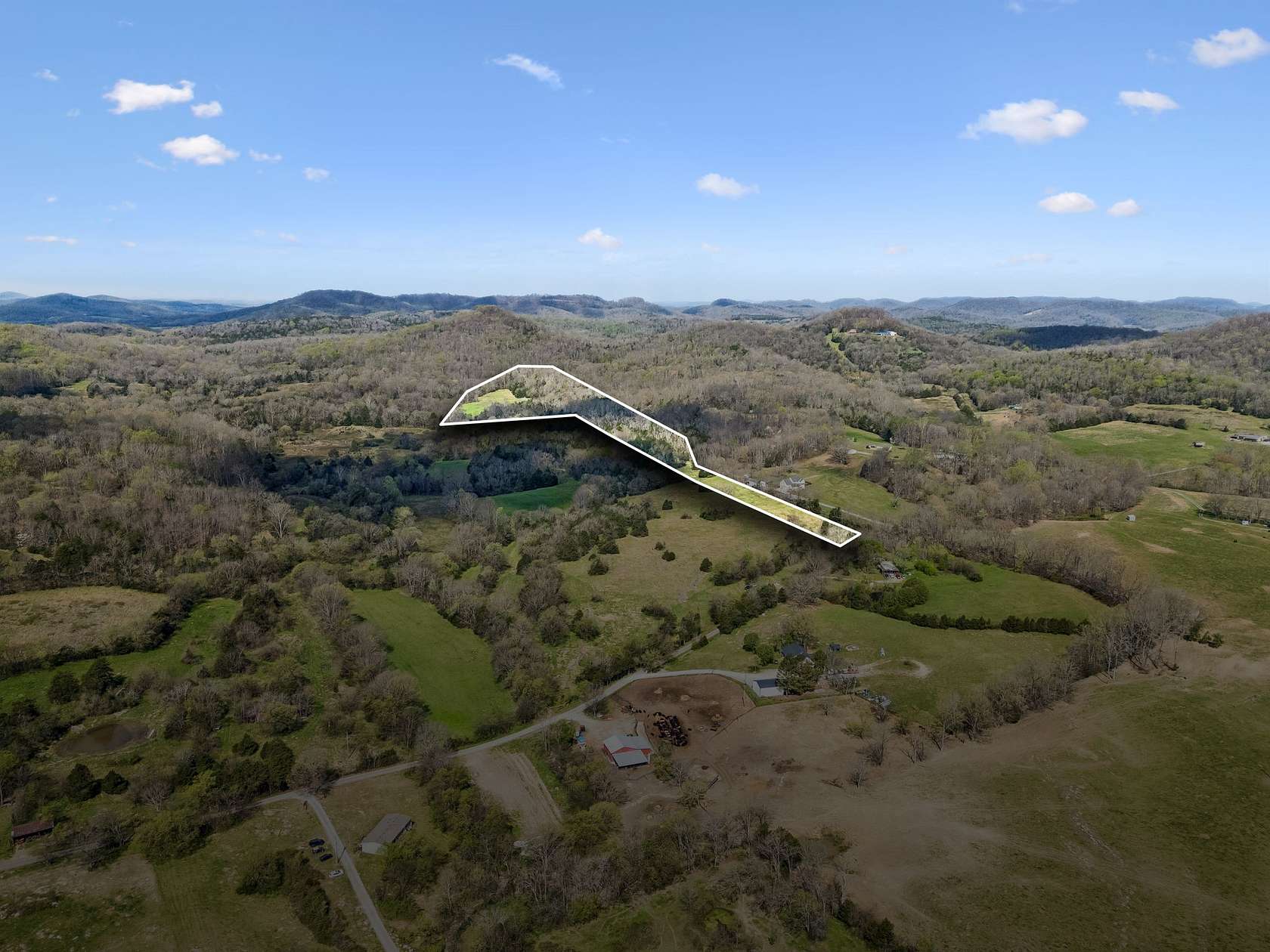 23.3 Acres of Land for Sale in Auburntown, Tennessee