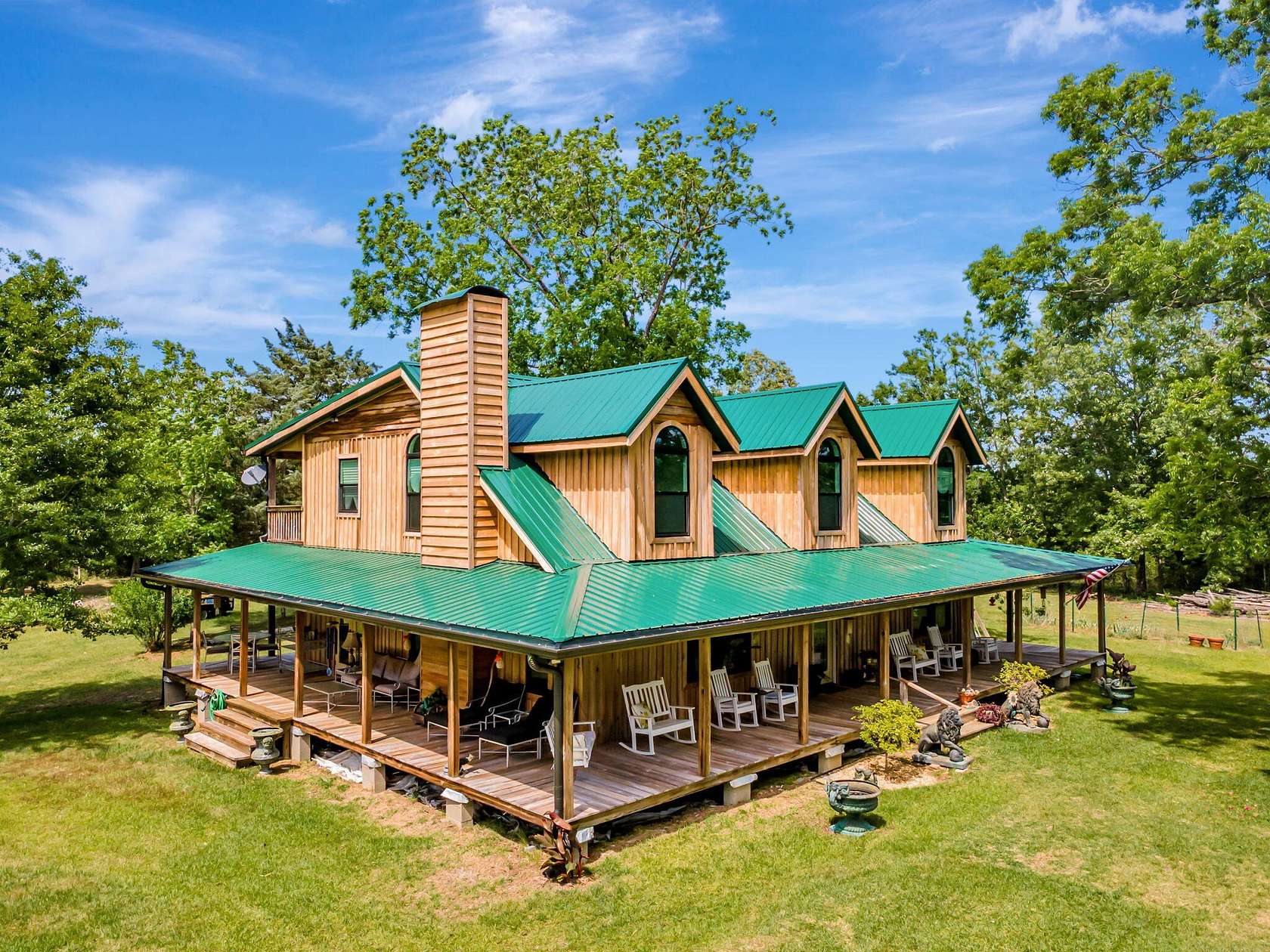 124 Acres of Recreational Land with Home for Sale in Florala, Alabama