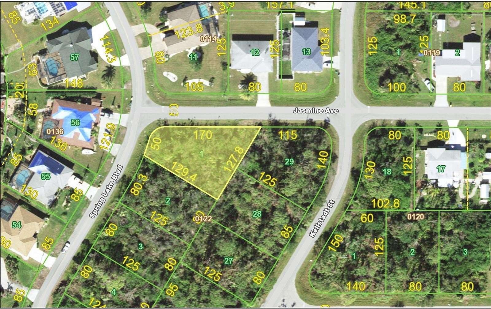 0.27 Acres of Land for Sale in Port Charlotte, Florida