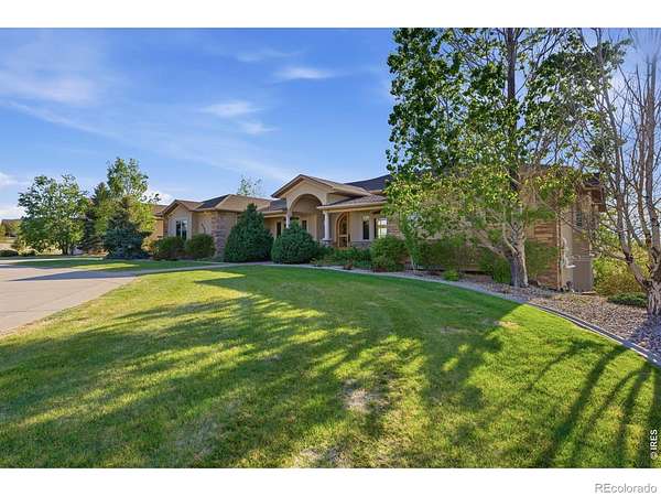 4 Acres of Land with Home for Sale in Berthoud, Colorado