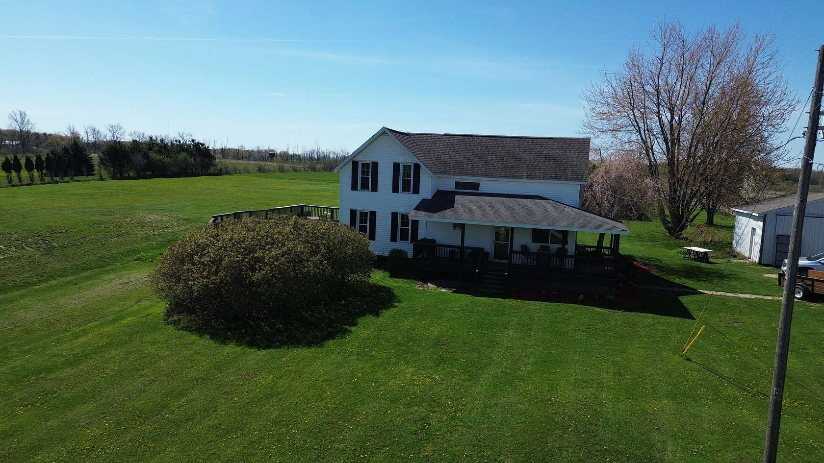 4.23 Acres of Land with Home for Sale in Evart, Michigan