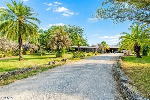 10 Acres of Land with Home for Sale in Alva, Florida